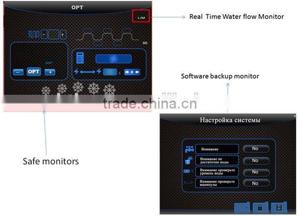MBT new style SHR / OPT / IPL + elight + RF Multifunctional IPL SHR