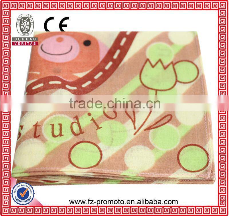 Wholesale emboroidery Silk Handkerchief/ soft handkerchief