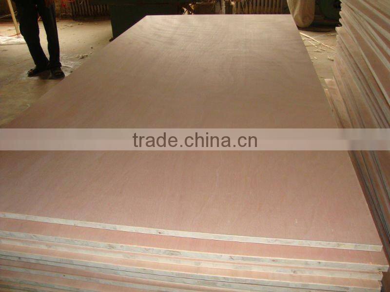 Poplar core BlockBoard for funiture