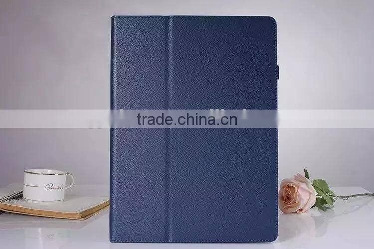 Quality Lychee Texure PU Leather Case with flip Stand For IPAD PRO BUSINESS PROTECTIVE CASE