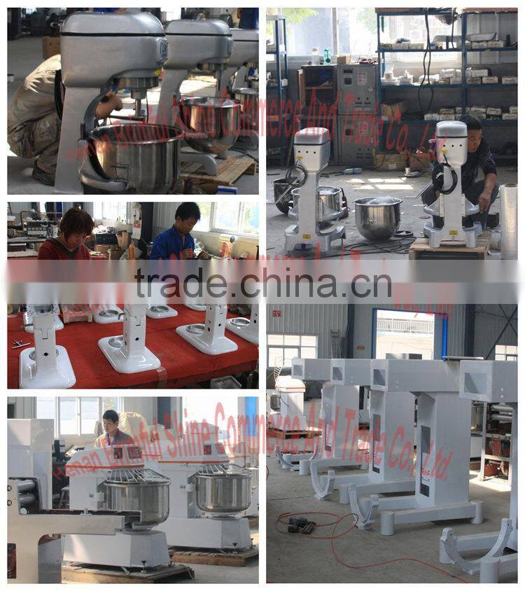 McDonald's cooperator new stainless steel electric spiral dough mixer