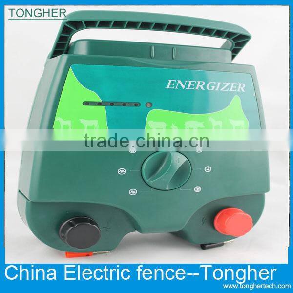 New electric fence Portable farm fence kits energizers 0.5/1.0/5J Available