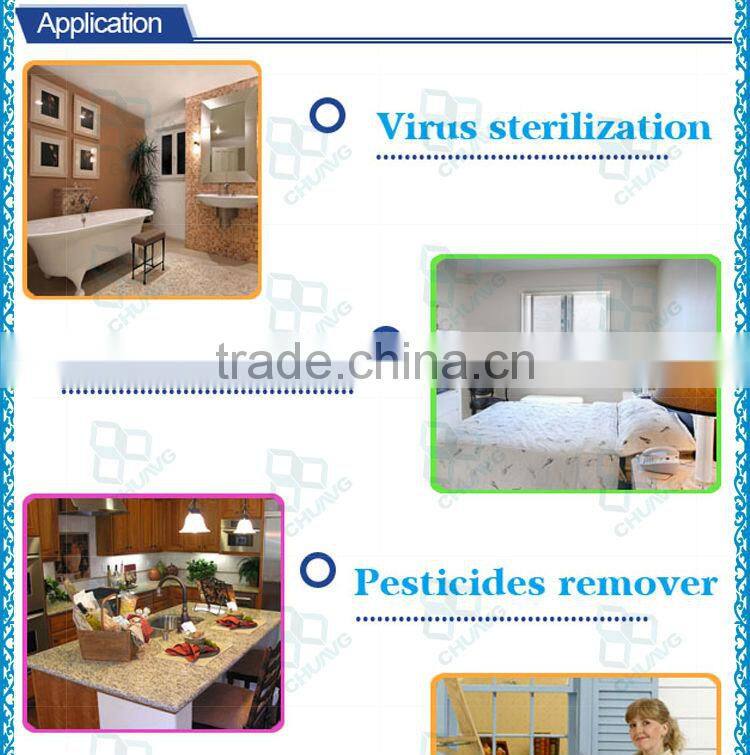 2014 Hot sale portable car air purifier ozone generator for car/small space/home use