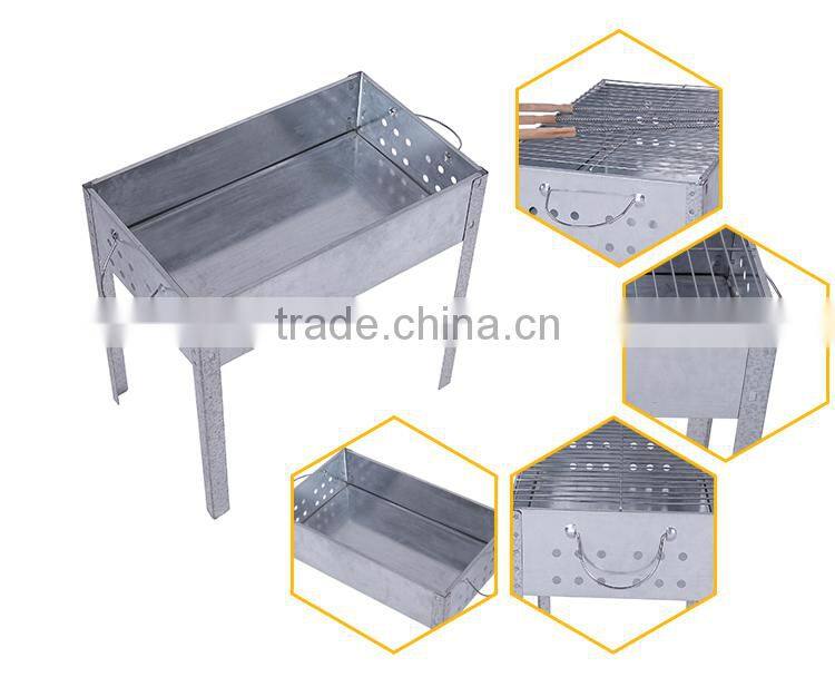 Hot Selling Commercial Detachable Commercial Charcoal Aluminum Bbq Grill