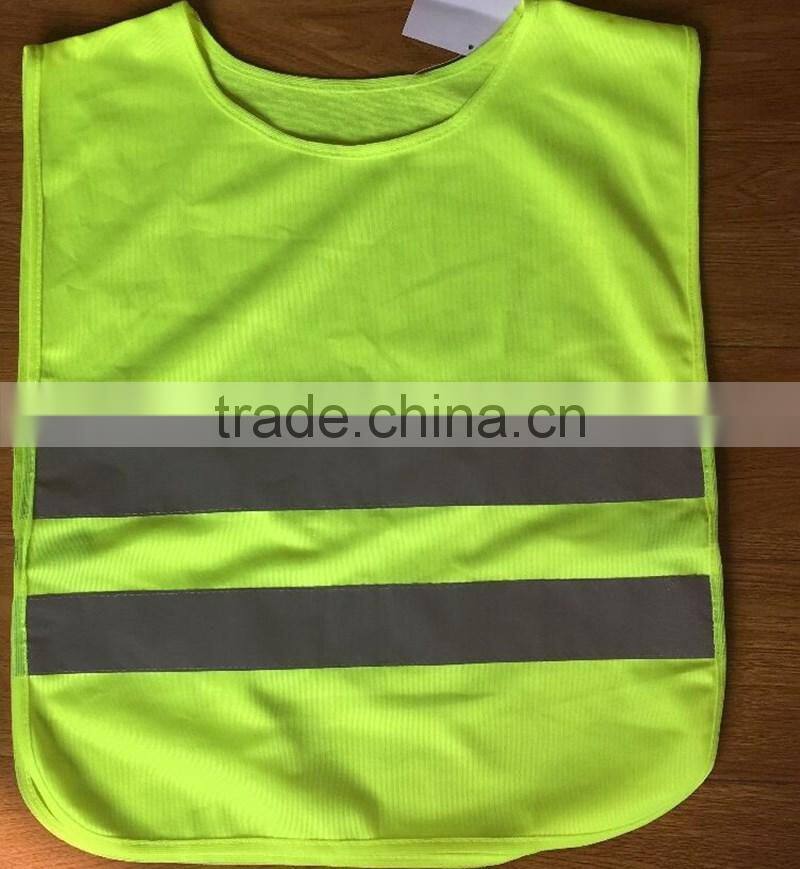 High Visibility children outdoors reflective belt safety vest for Running Cycling Walking Skating