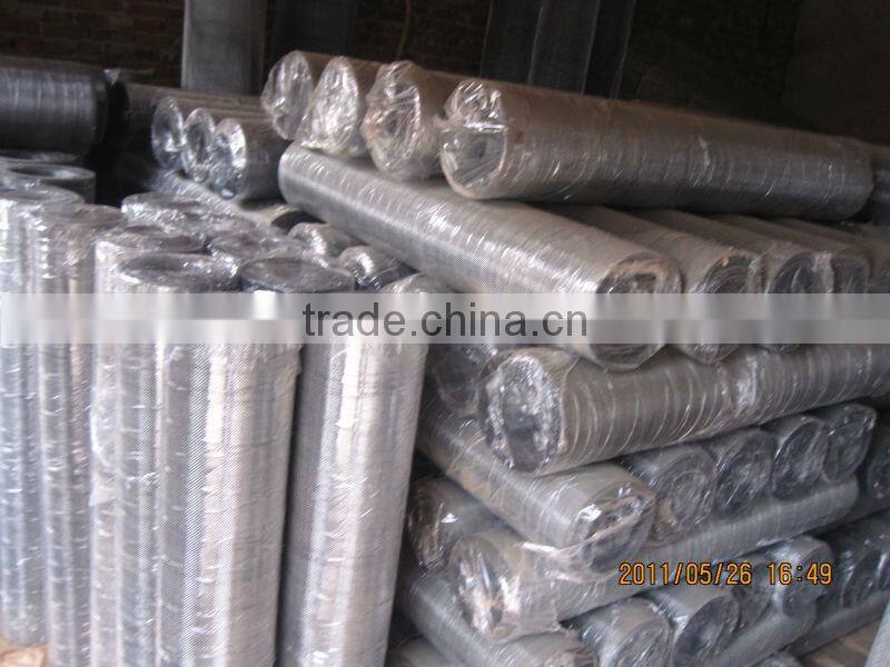 small hole steel wire mesh for crimped wire mesh