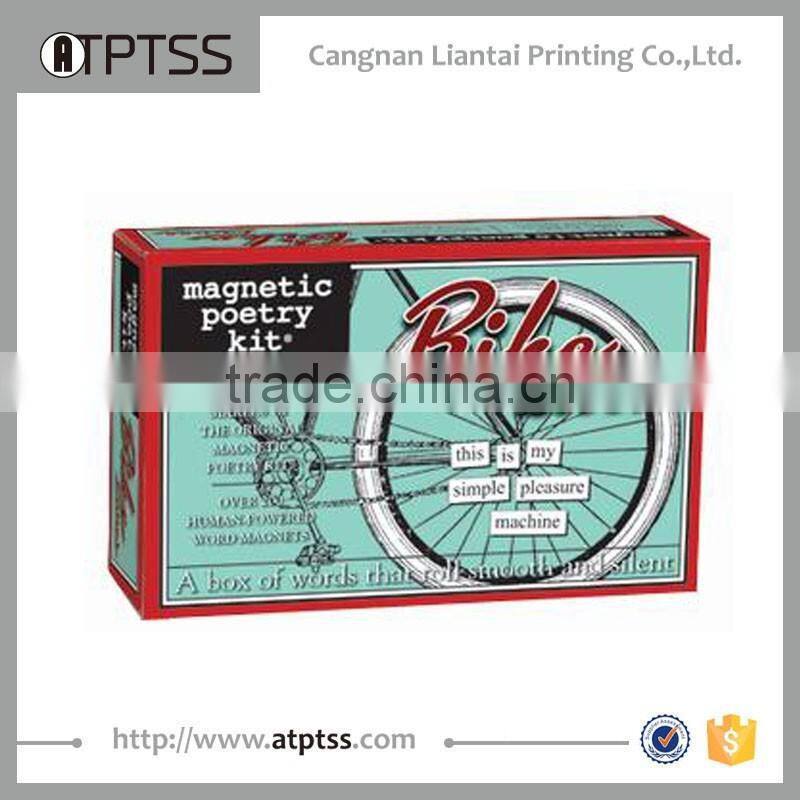 Novelty creative magnetic poetry kit