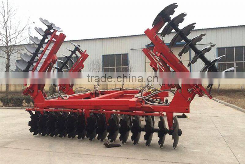 Farm machinery tractor trailed heavy duty Disc Harrow/hydraulic disc harrow for sale