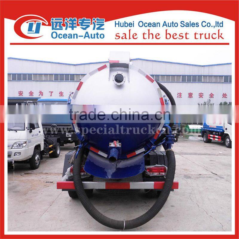 4000L dongfengduolika light duty sanitary sewage tanker truck