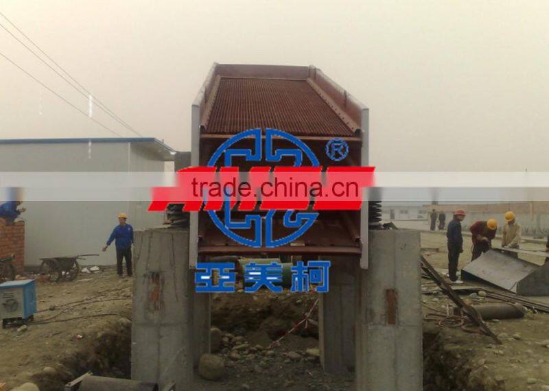 Big Capacity Horizontal Vibrating Screen / sand sieving machine,AMEC Manufacture