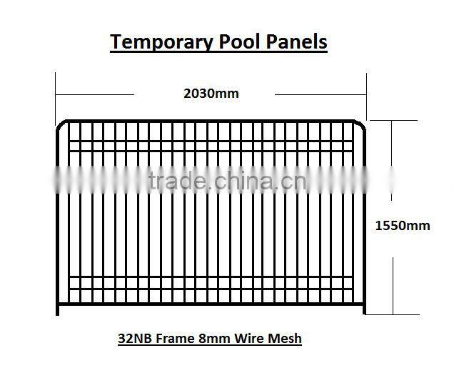 Anping Galvanized Powder Coated pipe barricade