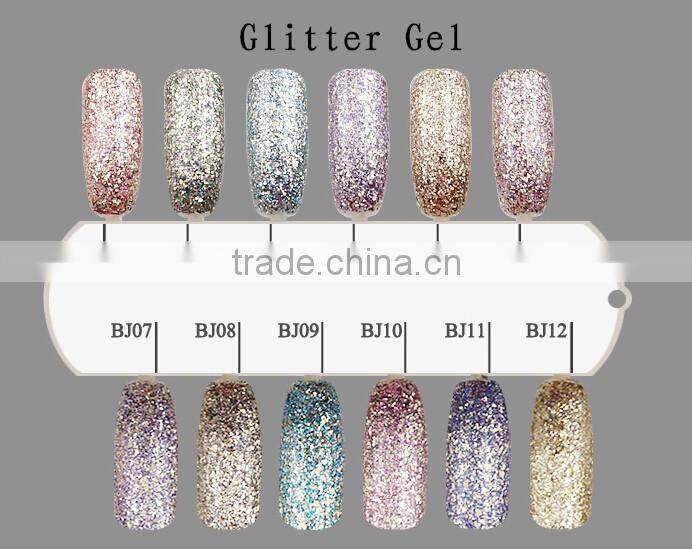 12colors Glitters Gel
