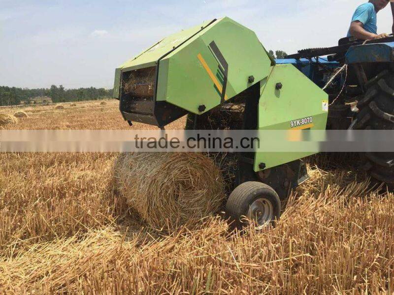 Walking type straw bundling machine 9YK-8070