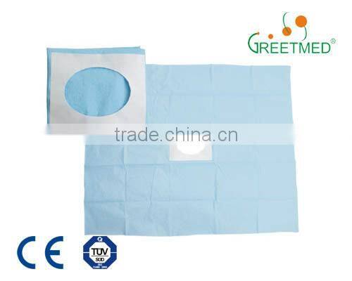 medical pu dental drape with hole