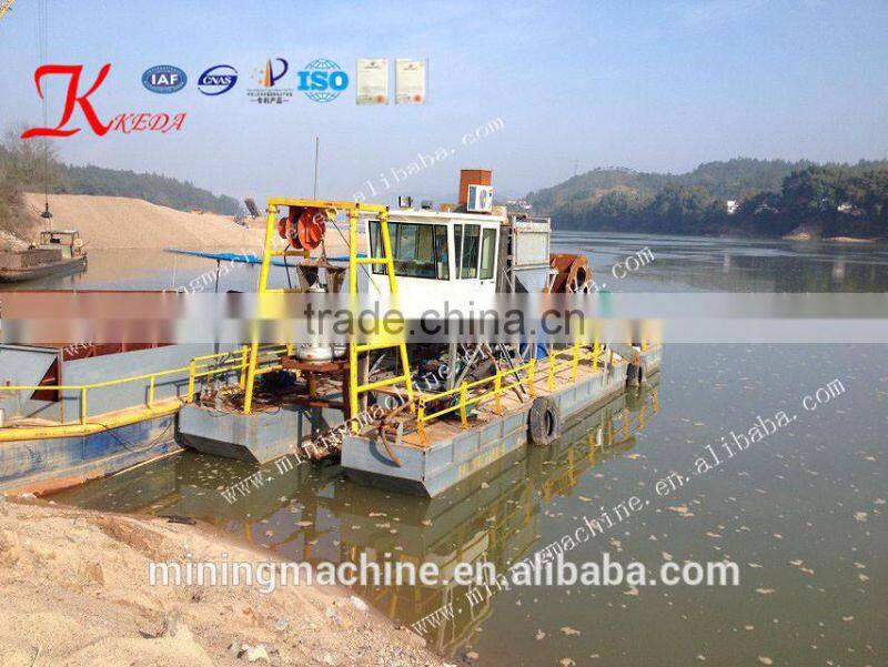 Hot sale diesel engine boat submersible sand pump