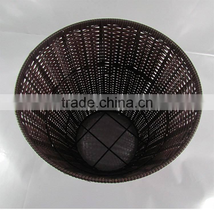 S&D Handmade mimic rattan supermarket goods displaying basket vegetable rack