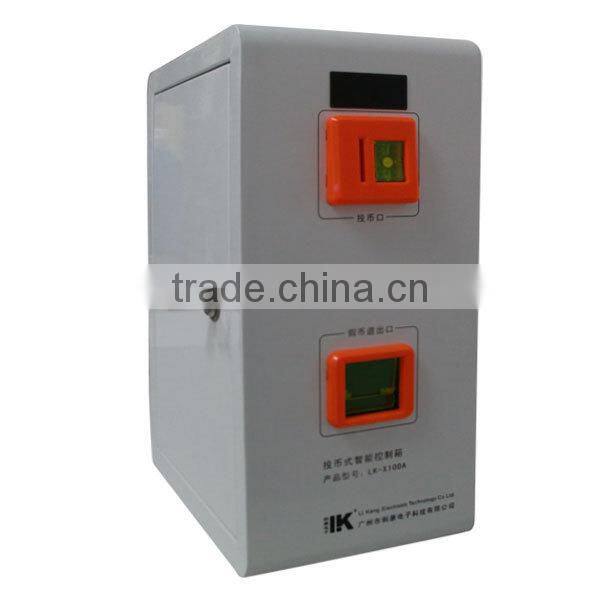LK--X100A Wall-mounted coin operated mini tissue vending machine parts coin box