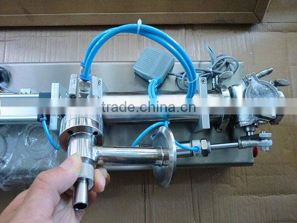 Single Head Pneumatic Paste And Cream Filling Machine 10-300ml filling range