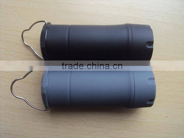 2014 hot selling plastic body zoom cheap LED camping lamp
