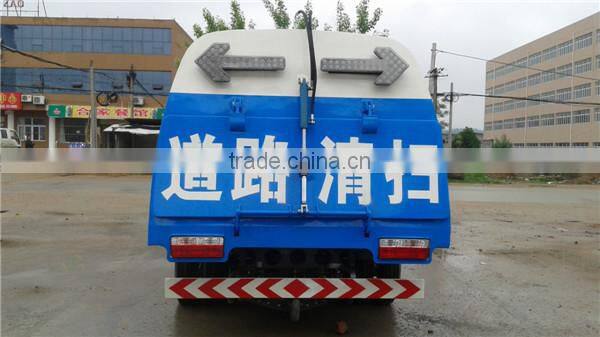 hot sale dongfeng 6 wheels 3tons new road sweeper