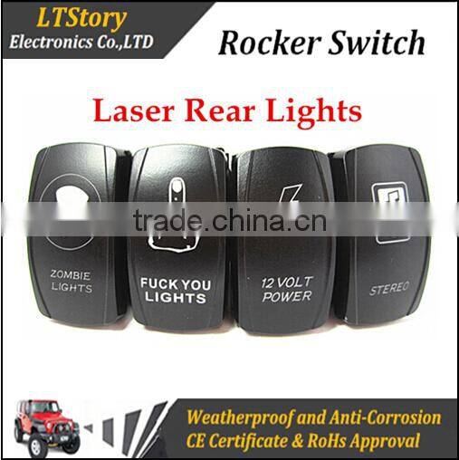 Waterproof motorcycle switches