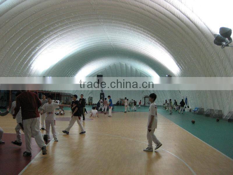 large inflatable membrane structures, inflatable greenhouses, outdoor venues