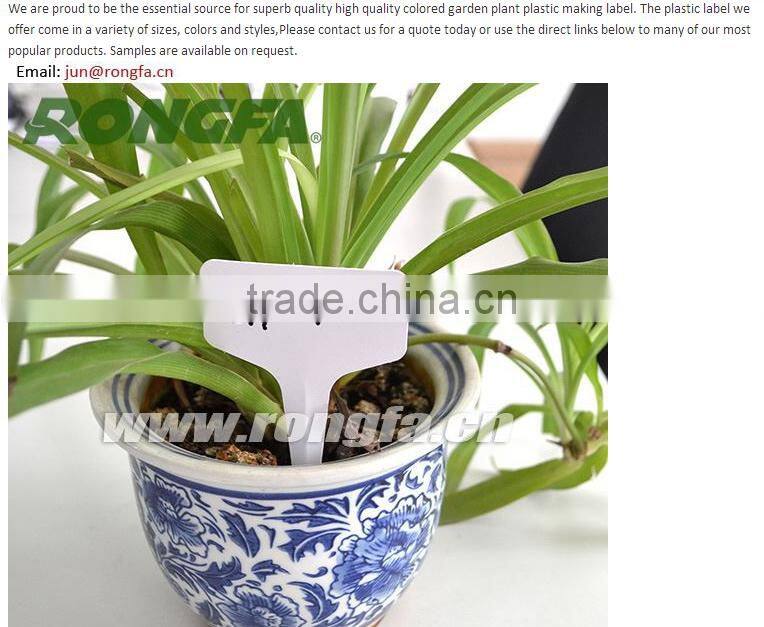 plastic plant labels for garden