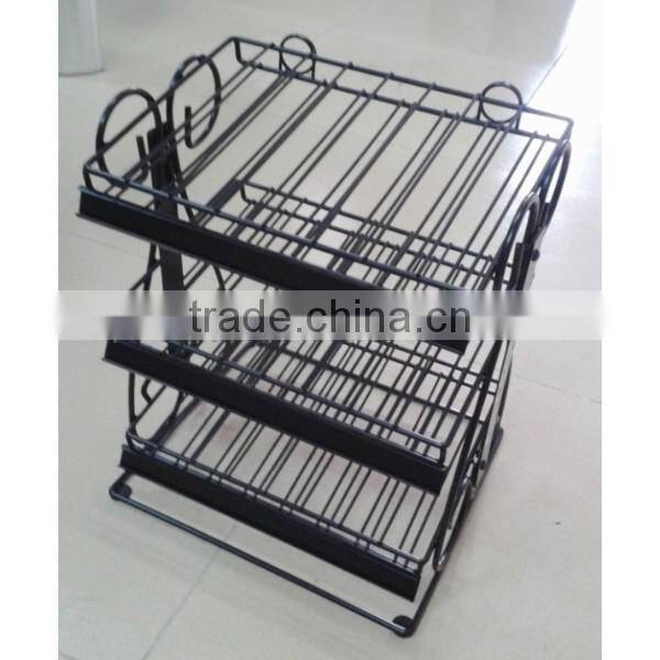 50 Bottles Nail Polish Wall Mount Rack Stand