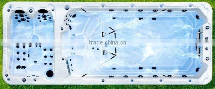Luxury portable Swim Spa Pool Acrylic Material AMC-5860 with CE approval