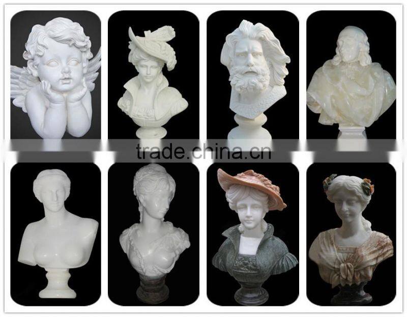 Famous Morden Male Marble Head Bust Sculpture
