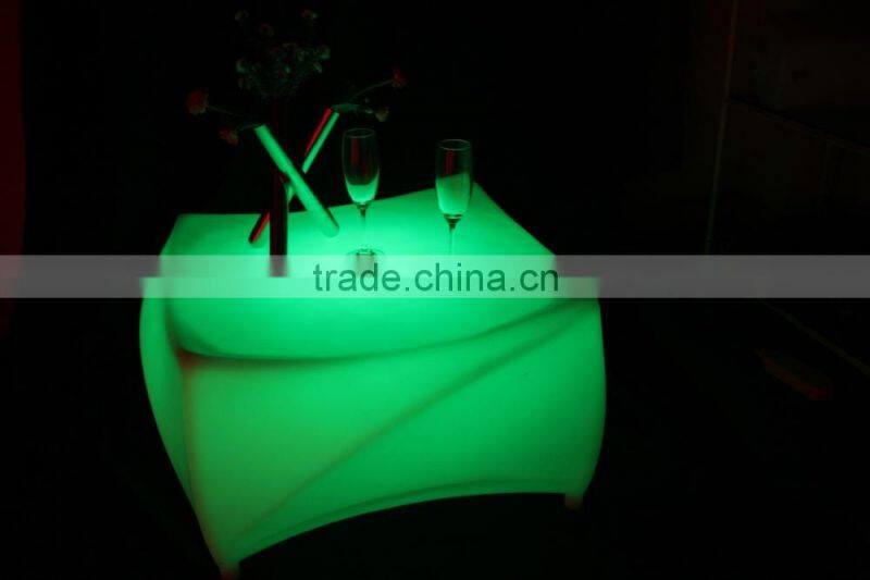 waterproof glowing color change remote control led bar table