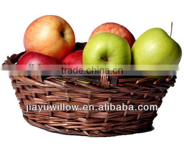 wholesale artificial willow fruit basket at Christmas