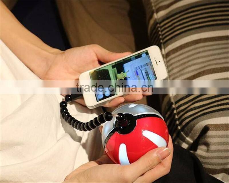 Pokemon Go Game Portable Charger Power Bank for smart phone magic ball pokemon go charger power bank