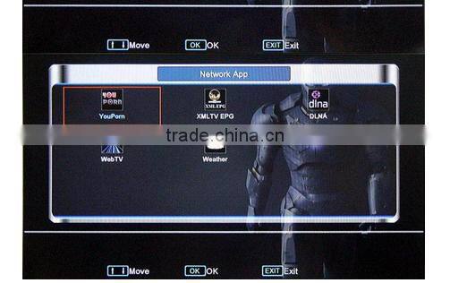 Hot selling Original Openbox V8S Satellite Receiver V8 With UK TP Support 2xUSB WiFi WEB TV Weater Forecast