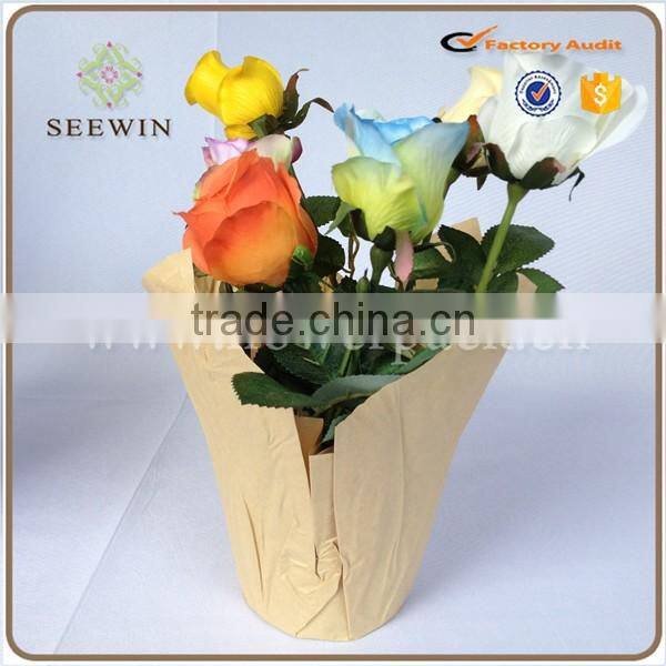 Cheap wholesale Flower Kraft paper Pots Cover