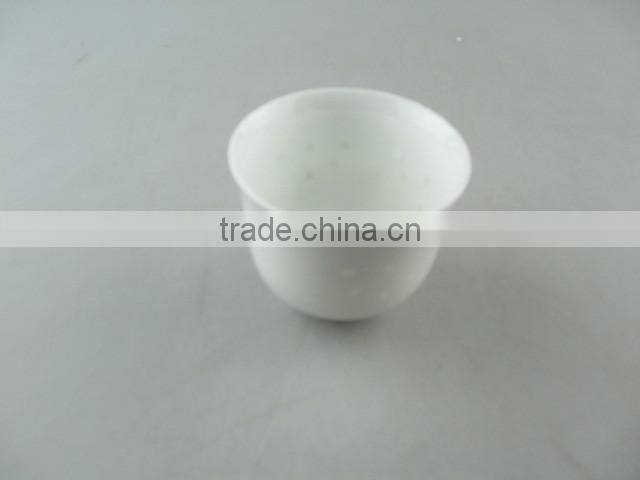 wholesale stock porcelain/ceramics type white cava cup