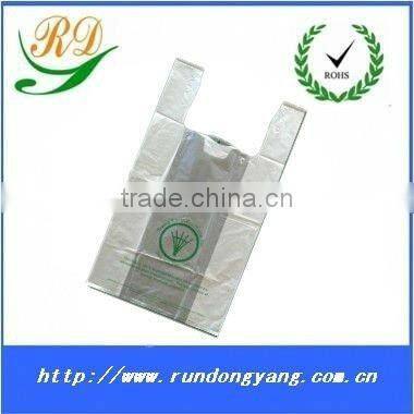 biodegradable plastic garbage bag on roll