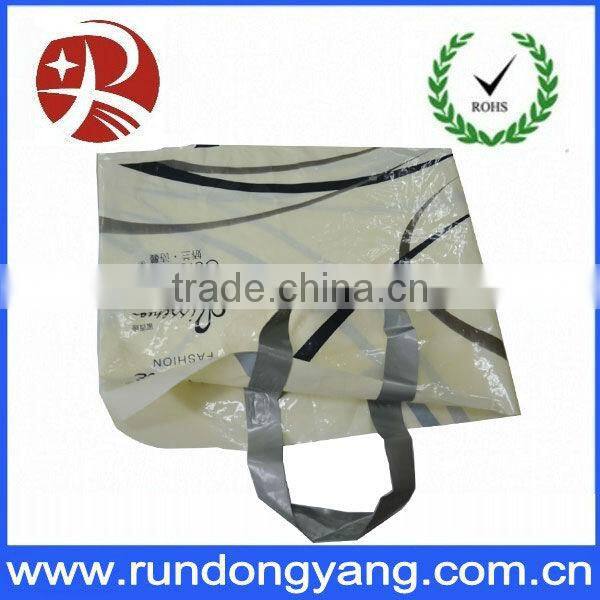 Wholesale LDPE Flexible Loop handle plastic shopping bags