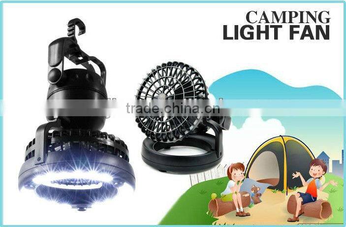 Multifunctional fan tent lamp 18LED camping lamp