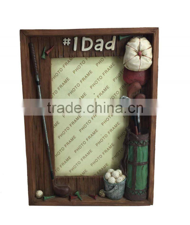 2015 sport style resin picture photo frames for wholesale