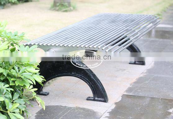 Arlau Cast Iron Patio Furniture,Cast Iron Bench Legs,Powder Coated Metal Beam Bench In Fashion