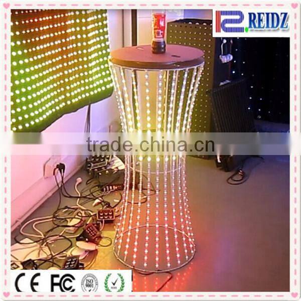 New Nightclub disco table stand string lights SMD5050 led reception desk