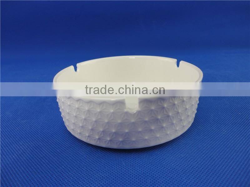 ceramic round ashtry