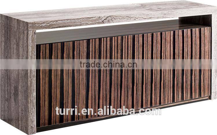 modern marble top and MDF sideboard buffet for home furniture