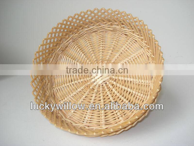 100% hand woven Willow cheap wicker bread baskets