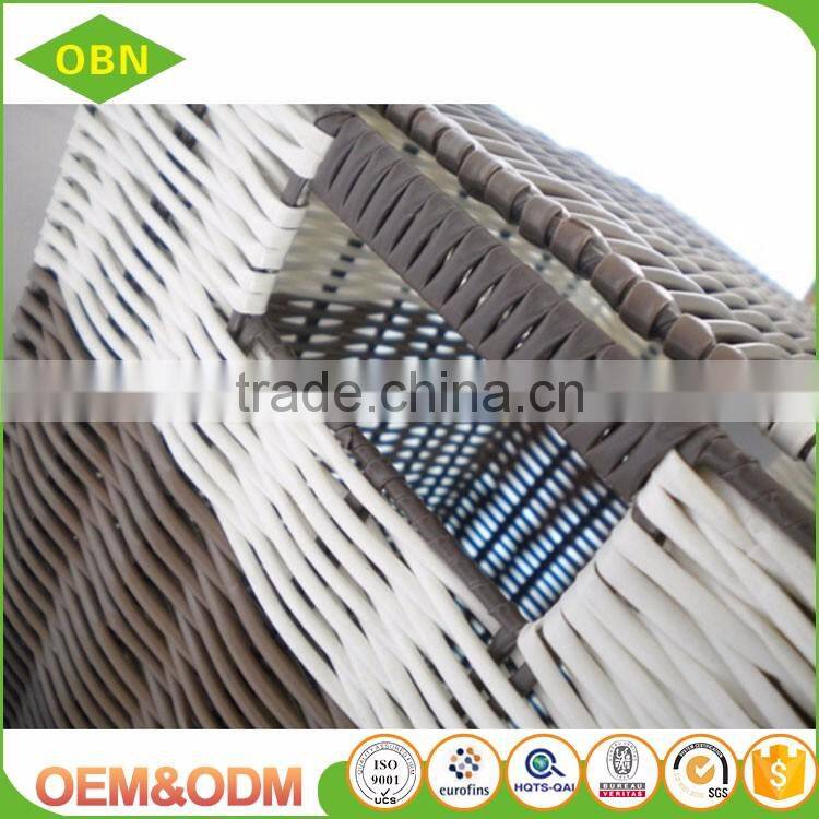 Excellent quality customized cheap colored plastic woven basket of dirty laundry