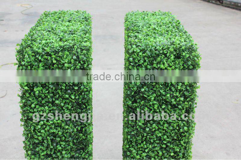 2017 Wholesale Garden Fireproof Artificial Boxwood Hedge