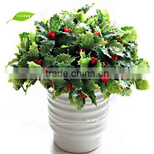 GP011-26 GNW indoor decorative flowers plant sale in plastic flower pot for hotel room accessories