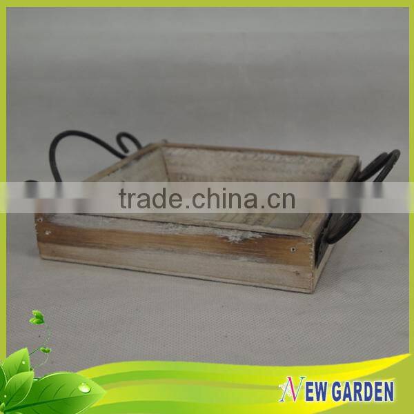 Cheap Square Growing Plant Flat Flower Pot Tray at Factory Price
