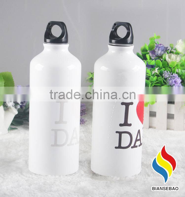 Custom color aluminum sport water bottles